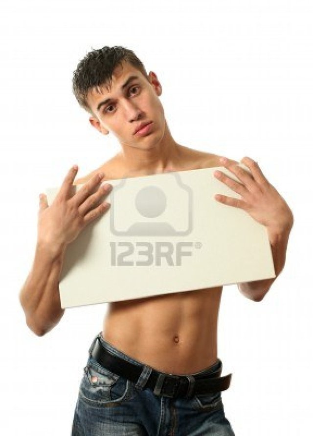 sexy pics man white photo young man sexy blank copy space isolated wrangel billboard