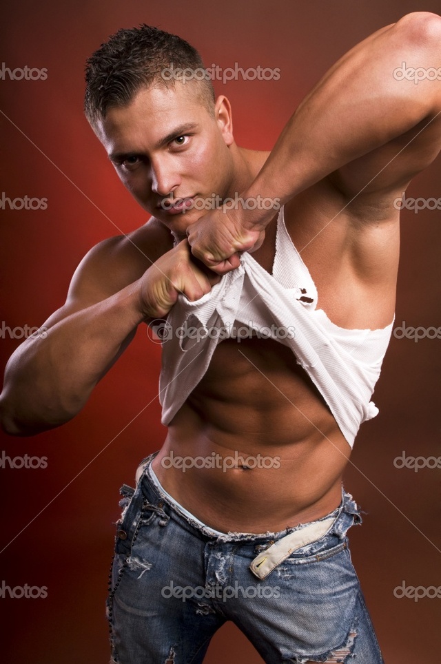 sexy pics man photo young man sexy depositphotos stock