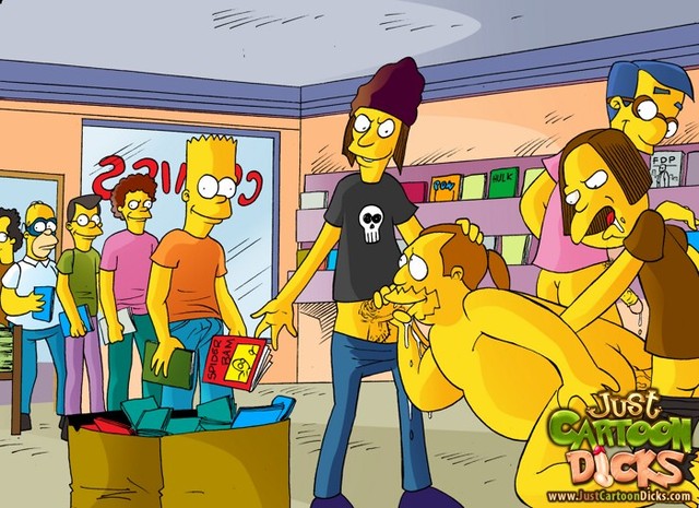 simpson gay porn simpsons originals famoustoons moresimpsons