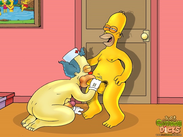 simpson gay porn gay simpsons clancy wiggum