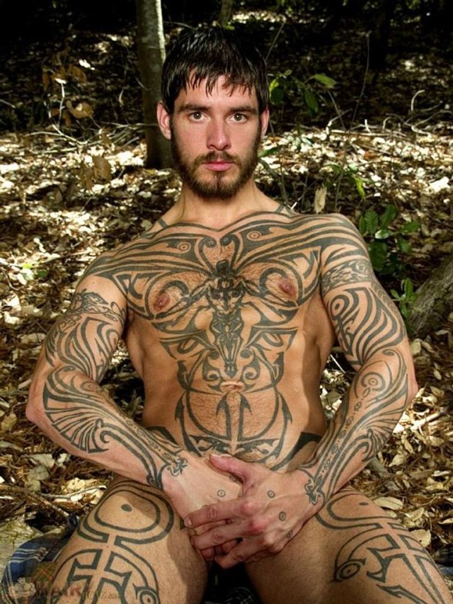 tattoo gay porn logan mccree all tattoo solo over tattoos