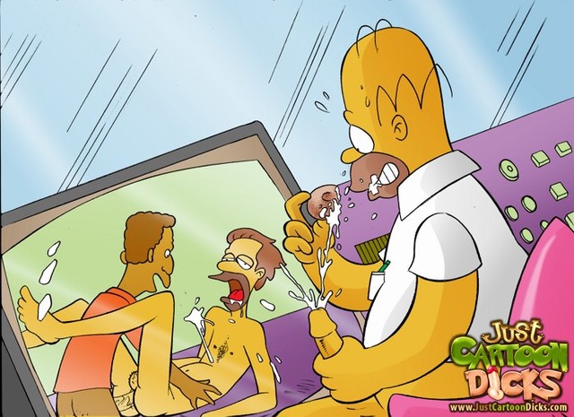 toon gay porn pics page simpsons