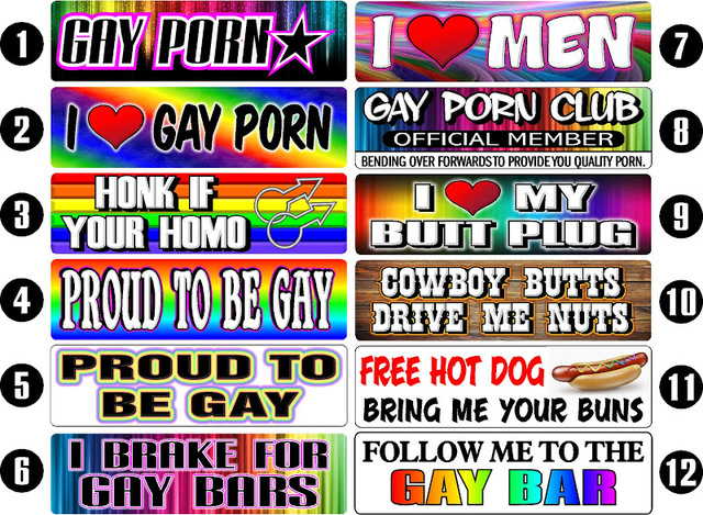 you Picture gay porn Pics porn gay funny any gag choose interior itm stickers bumper bumperstickers