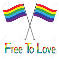 free gay pics bdcollins gay pride flags isolated white free love stock vector rainbow photo