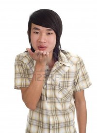 Asian Gay Pics swissmacky young asian gay sending kiss photo