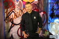 Landon Conrad Porn dmh amazing porn acting landon conrad police uniform good times