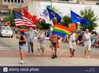 Military Gay Pics comp military men women carrying flags united states stock photo