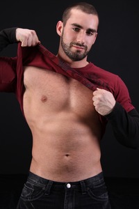 Rocky LaBarre Porn chaos men valentino beard facial hair gorgeous eyes muscular beefy body naked gay porn thick dick nice cock bulging biceps huge thighs shower stripping bulge underwear page