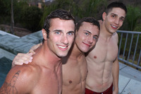 Sean Cody's Calvin Porn cant stop staring peters beautiful blue eyes barebacks joshua creampies calvin this sean cody three way