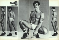 80s gay porn joe porcelli colt studio group gay porn star noel kemp friends pornstache beard facial hair muscular body thick cock hairy