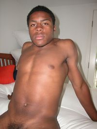 Black Gay Pics black gay teen bares all front camera show off his growing prick