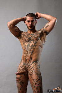 all gay porn tattoo facial hair logan mccree tattoos all over