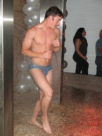 Brent Corrigan Porn brent special reports corrigan strips off gets soaking wet