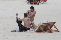 being a gay porn star marc jacobs former gay porn star harry louis speedo beach brazil deal its hanging out his well hung boyfriend