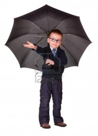 big black boy irynarasko boy black clothes under umbrella check raining isolated white photo