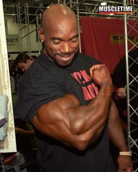 big black muscle men guns huge biceps bodybuilder flex wheeler