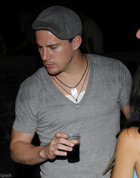 Channing Tatum Porn channing tatum drinking