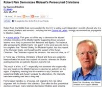 Dick Fisk Porn robert fisk demonizes persecuted christians raymond ibrahim