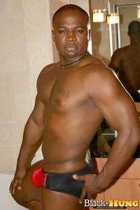 black gay porn Picture Pics black hung total package muscle thug jerking his thick cock amateur gay porn category page