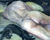 black males nude pics male nude cat black bed art