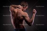 black naked males depositphotos muscular naked man from back black stock photo