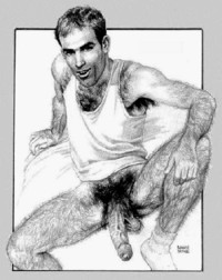 black on white gay sex gaycartoonporn scj galleries pics hot gay art drawings done black white
