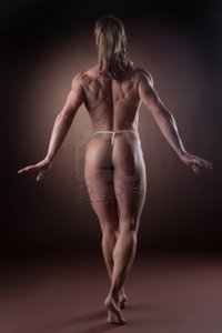 body builder naked wisky strong woman body builder walk side show naked spine photo
