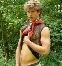 boy in jocks mesh jock boy vest