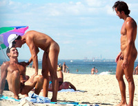 gay and nude gay nude beach provocative