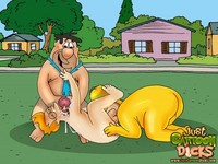gay cartoon Pic porn dicks gay simpsons