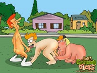 gay cartoon porn dicks gay familygay