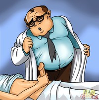 gay cartoons porn cockloving doctor sucks patient cock cartoon gay porn