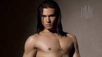 gay hunk men wallpapers men long hair abs pecs underwear hunk gay wallpaper