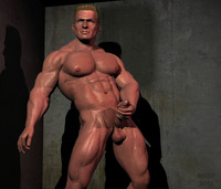 gay muscle bodybuilder mantrap mark page