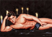 gay nude models erotic gay boy art light