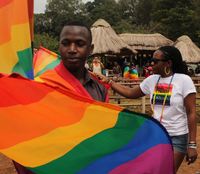 gay pictures eec second annual gay pride parade held uganda