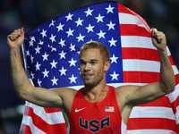 gay pictures bceab american runner dedicates moscow silver medal his gay friends amid russias anti crackdown nick symmonds criticizes laws before olympics