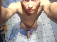 horny nude guys horny twink take pic his naked body