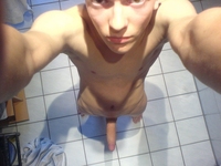 horny nude guys horny twink take pic his naked body