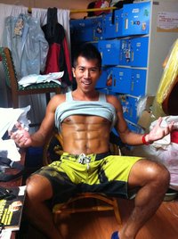 hot hunk muscle chinesemale taiwan male muscle hunk