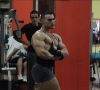 Italian muscle men bodybuilder simone schiliro italy