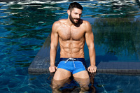 men hunk muscle part incredible hairy chest muscle hunks men muscular