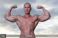 men muscle hunks smooth hung muscle hunk logan jacks off his cock manifest men