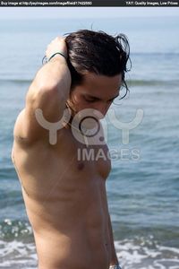 models male naked muscular male model beach naked stock