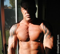muscle man nude men wrestling nude tattooed muscle man tattoos