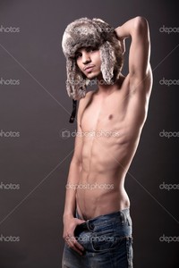 naked gay guy Pic depositphotos half naked gay guy posing busby stock photo
