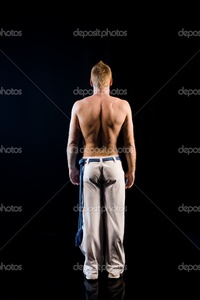 naked muscular guys depositphotos muscular male naked back stock photo