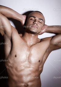 nude bodybuilder depositphotos strong wet sexy nude young bodybuilder posing stock photo