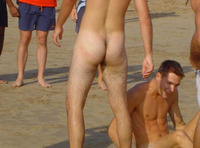 nude dudes pantsed naked men beach pantsing from hot guys