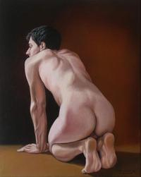nude male photos medium large nude male kneeling christopher shellhammer featured